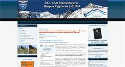 Desktop Screenshot of cailiguria.it